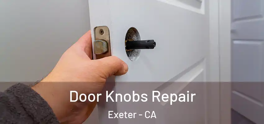 Door Knobs Repair Exeter - CA