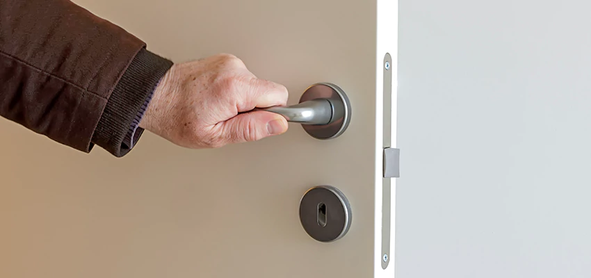 Restroom Locks Privacy Bolt Installation in Exeter, California